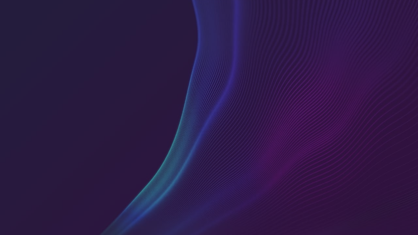 Internal Homepage Internal Communication Website in Violet Dark Blue Neon Pink Gradient Tech Style